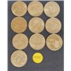Image 1 : (10) Canadian One Dollar Coins