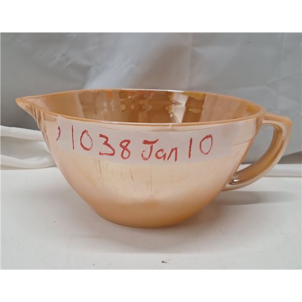 1 oven fire-king ware mixing pouring bowls