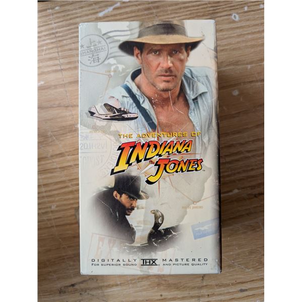 The Adventures of Indian Jones (3) Movie Set w/ Original Set VHS Set
