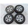 Image 1 : Set of (4) MICHELIN 215/70 R16 Studless Latitude Tires
