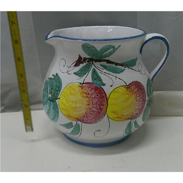 1 water jar painted fruits