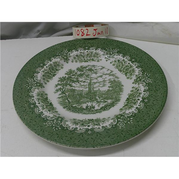 1 river scenes English ironstone tableware plate