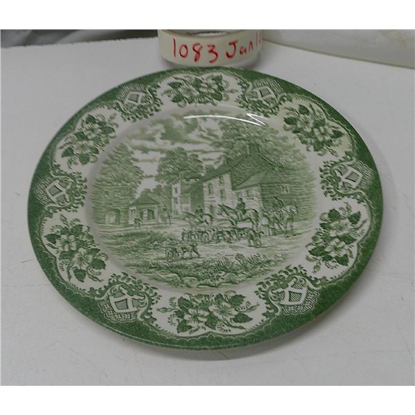 1 Old Inns series English orinstone tableware plate