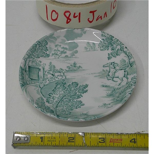 1 coaching day's ridgeway Staffordshire 1792 plate