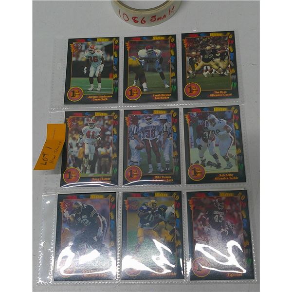 foot ball cards