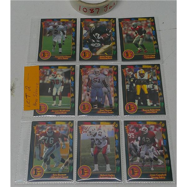 foot ball cards