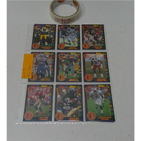 foot ball cards