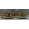Image 2 : 5 China tea cups w/ plates
