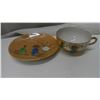 Image 5 : 5 China tea cups w/ plates