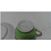 Image 3 : tea cup + plate hand painted