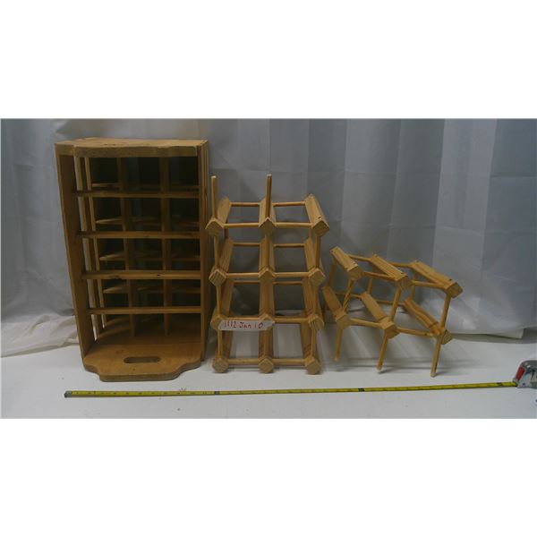 bottle rack + box wine rack
