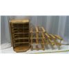 Image 3 : bottle rack + box wine rack