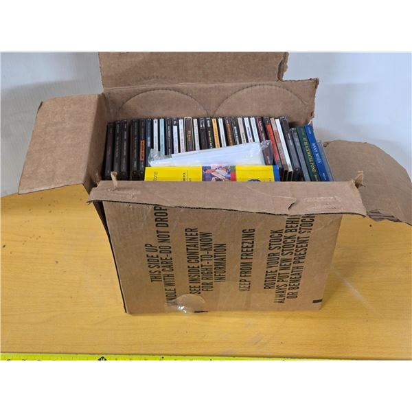 Box of CDs