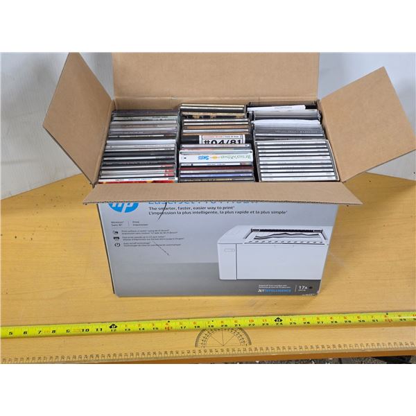 Box of CDs