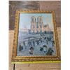 Image 1 : Museums of France- brushstrokes painting- 28' by 35"