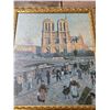 Image 2 : Museums of France- brushstrokes painting- 28' by 35"