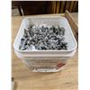 Image 4 : Pail Full of Hex But Bolts Variety length/Size