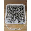 Image 2 : Pail Full of Hex Nut Bolts Variety Length/Size
