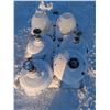 Image 1 : Pallet industrial base Lights (no bulbs) w/ globes