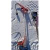 Image 5 : Misc. tool lot (Snow Shovel, Jerry Can, Sander, and Weed Wacker, Both Not Tested)