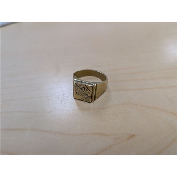 18K Marked Gold Ring (NOT CONFIRMED TO BE GOLD)