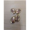 Image 2 : (2) 18K Marked Cufflinks (NOT CONFIRMED TO BE GOLD)