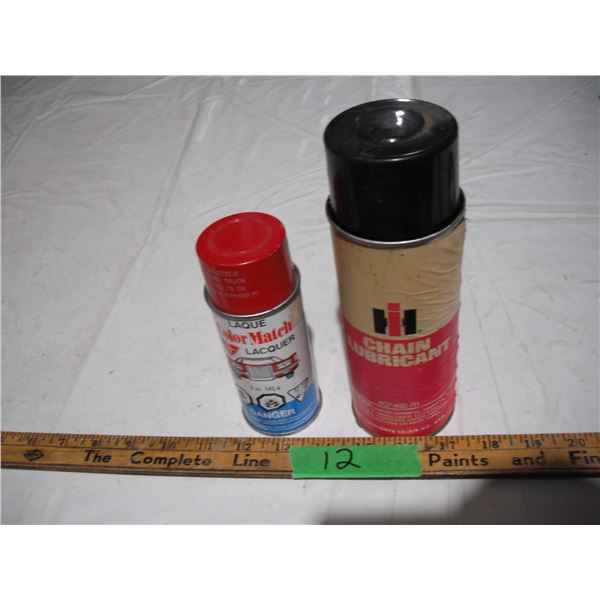 color match 1969 72 ford tw c/c paint can + IH (chain lubricant)