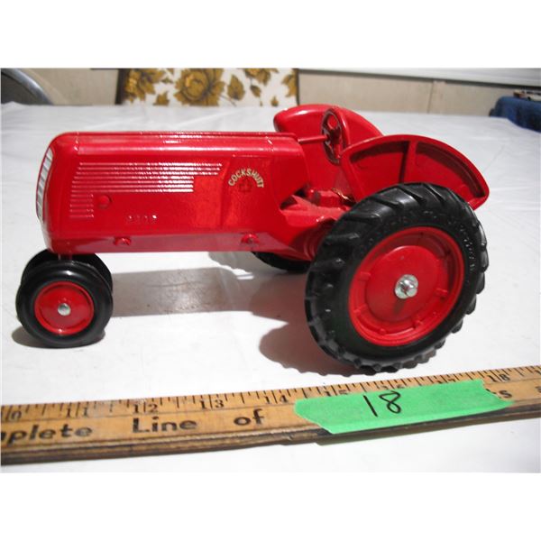 ertl nov 1986 1:16 scale diecast cockshutt 70 toy tractor