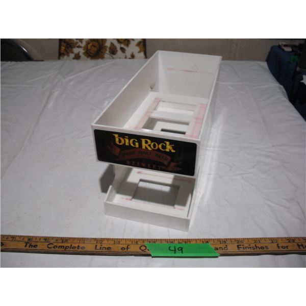 big rock brewery can dispenser, holder