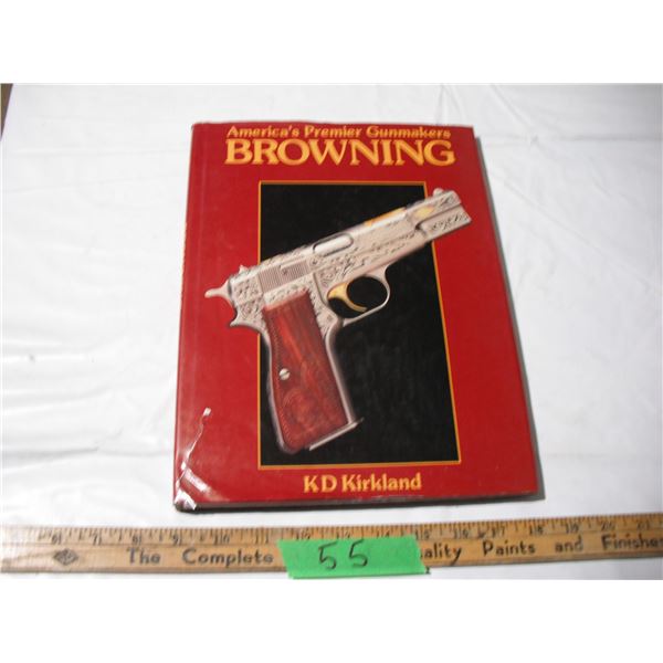 america's premier gunmaker browning 1989 hardcover book