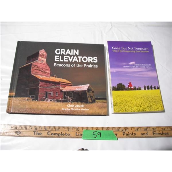 (2) grain elevator books