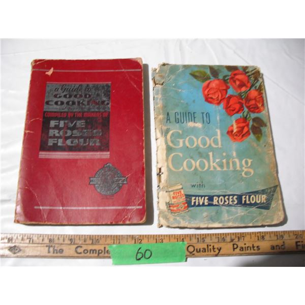 1958+1960's? five roses flour cook books