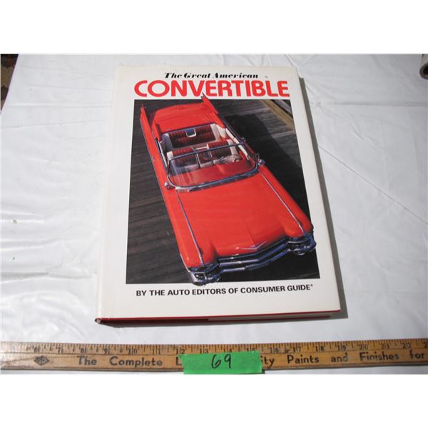 1991 the great american convertible hard cover book