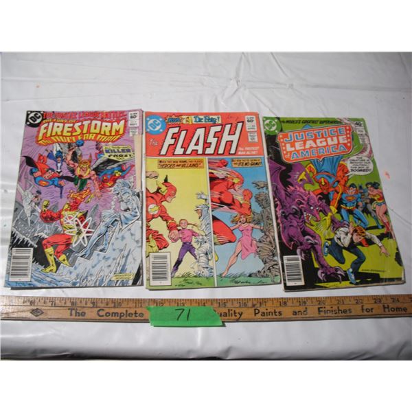 (3) vintage comics