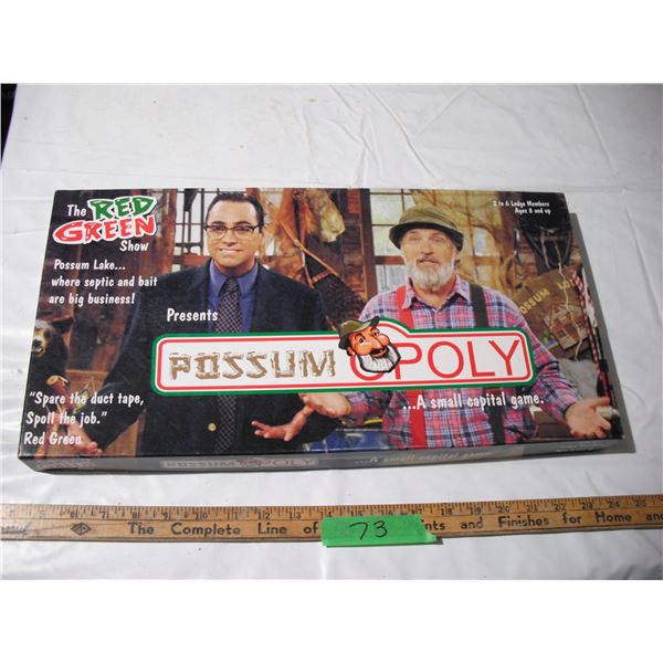 red green possum oply game 2003 w/ instructions