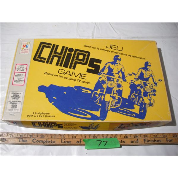1977 chips tv series game
