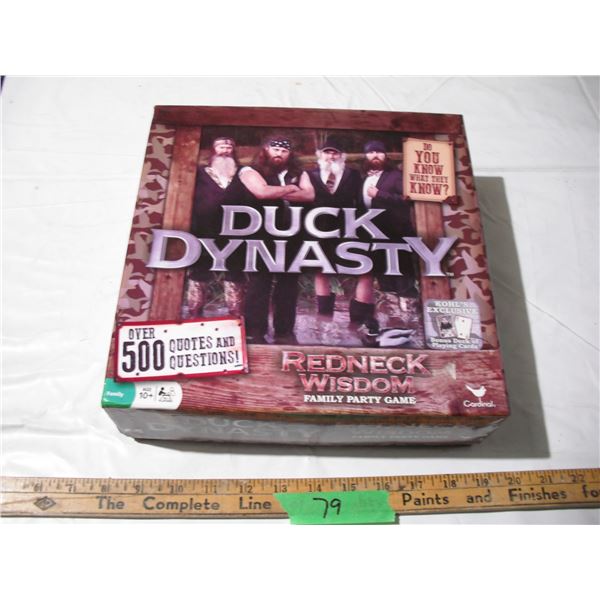 2013 ducks dynasty game