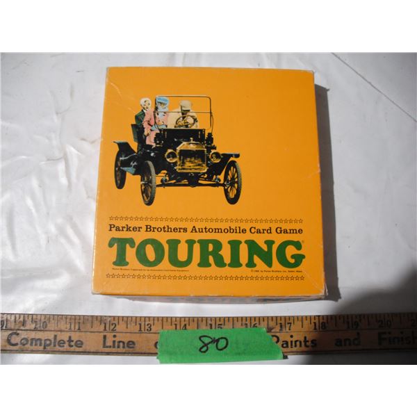 1965 parker brothers touring game w/ instructions