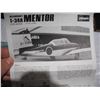 Image 4 : hasegawa 1/72 scale mentor beech craft airplane model with instructions (parts sealed in bag)