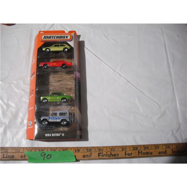 matchbox 2024 mbx retro II car pack (missing 1 car)