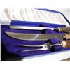 Image 3 : birks 3 pc bone handle carving set on original case