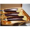 Image 2 : GH hill GM 3 pc bone handle carving set in original case