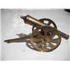 Image 3 : vintage brass toy cannon (11.5" long)