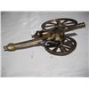 Image 4 : vintage brass toy cannon (11.5" long)