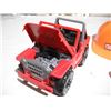Image 3 : bruder plastic jeep, plastic car +tonka kids toy work hat