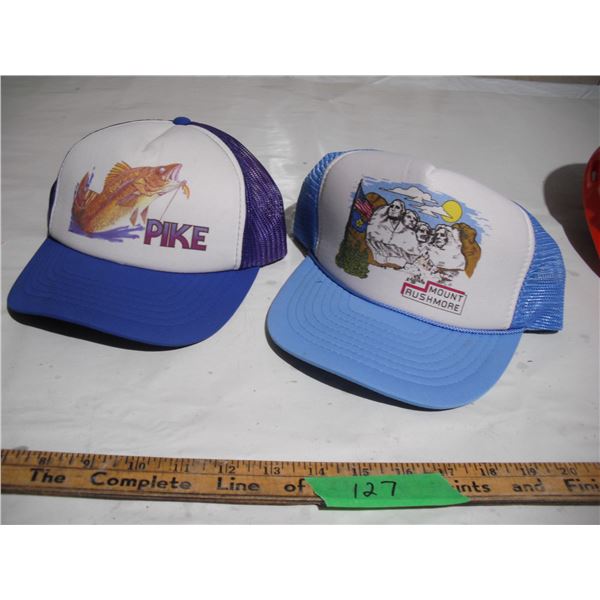 (2) vintage hats