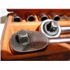 Image 4 : vintage gray socket set with 2 ratchets 1/2" both working