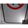 Image 3 : unused no parking aluminum sign (12x18)
