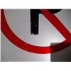 Image 4 : unused no parking aluminum sign (12x18)