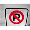 Image 2 : unused non parking wed 9-12 aluminum sign (12x18)